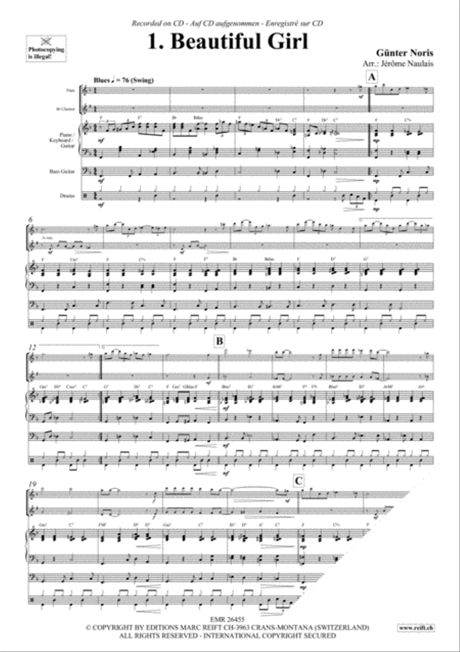 Let's Dance Volume 1 Let's Dance Volume 1 Woodwind Ensemble scores gallery preview page 3