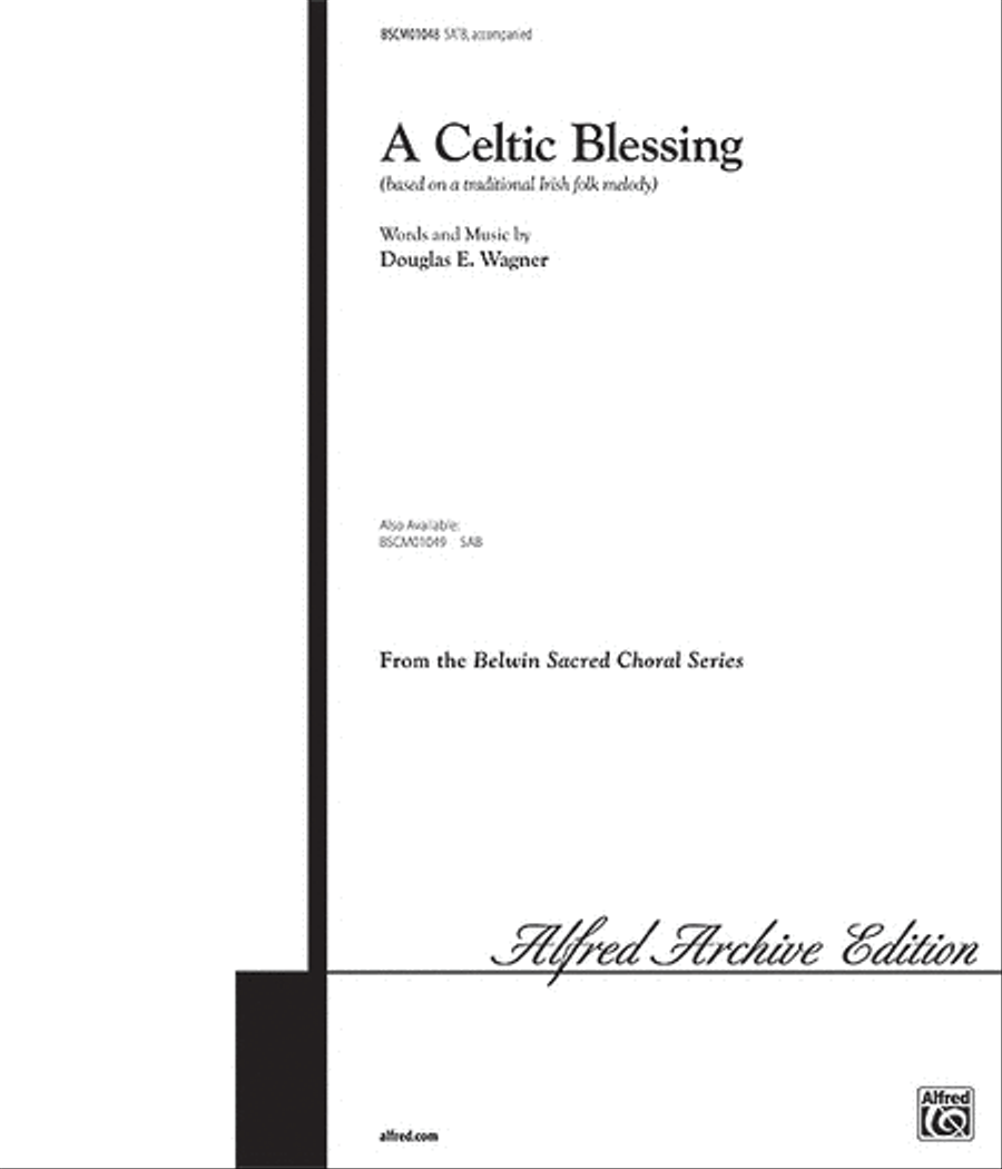 A Celtic Blessing A Celtic Blessing 4-Part scores gallery preview page 1
