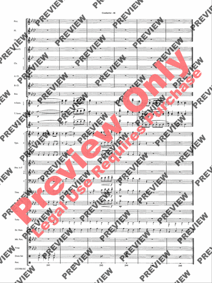 In the Miller Mood Concert Band scores gallery preview page 49