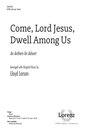 Book cover for Come, Lord Jesus, Dwell Among Us