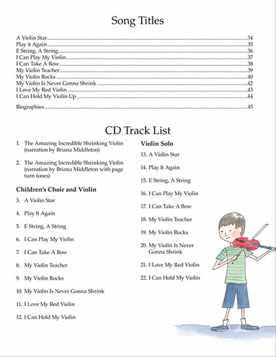 The Amazing Incredible Shrinking Violin Violin Solo scores gallery preview page 5
