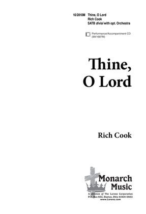 Book cover for Thine, O Lord!