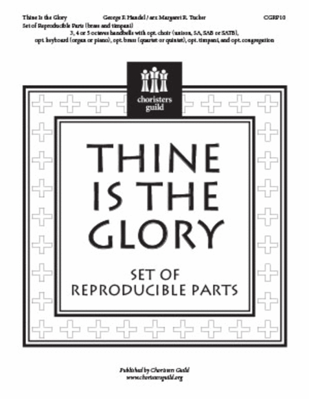 Thine Is the Glory - Reproducible Brass Parts image number null