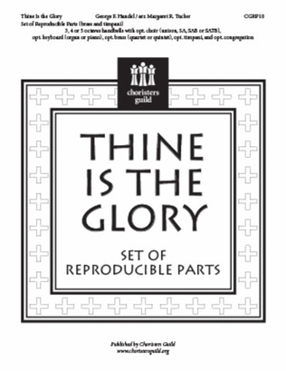 Thine Is the Glory - Reproducible Brass Parts