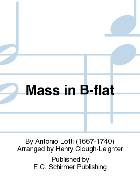 Mass in B-flat