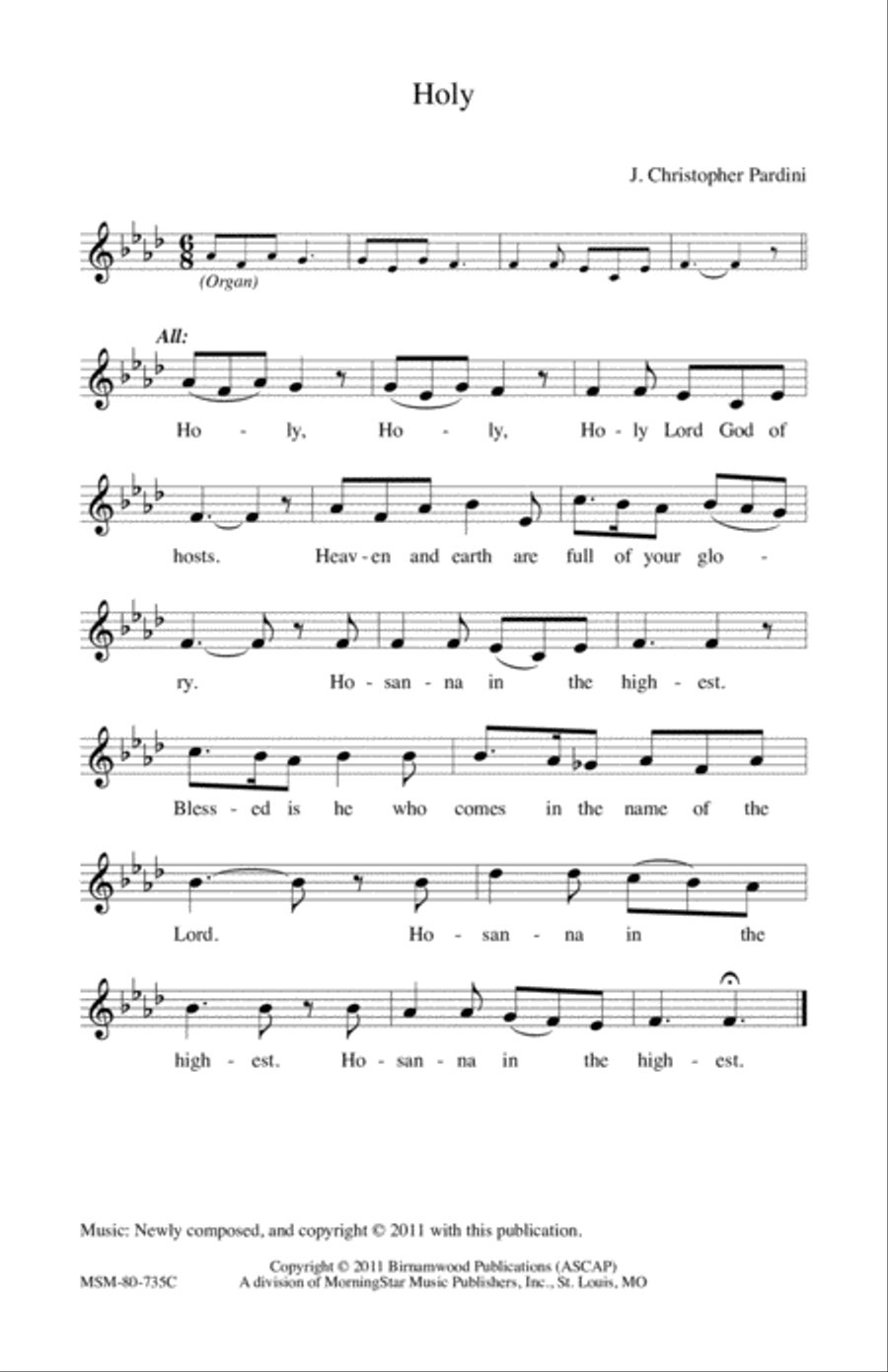 The New Century Mass (Downloadable Assembly Edition) Choir scores gallery preview page 6