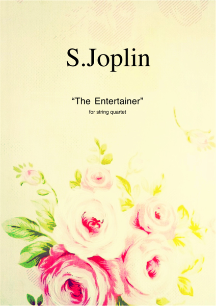 Joplin - The Entertainer (parts) sheet music for string quartet