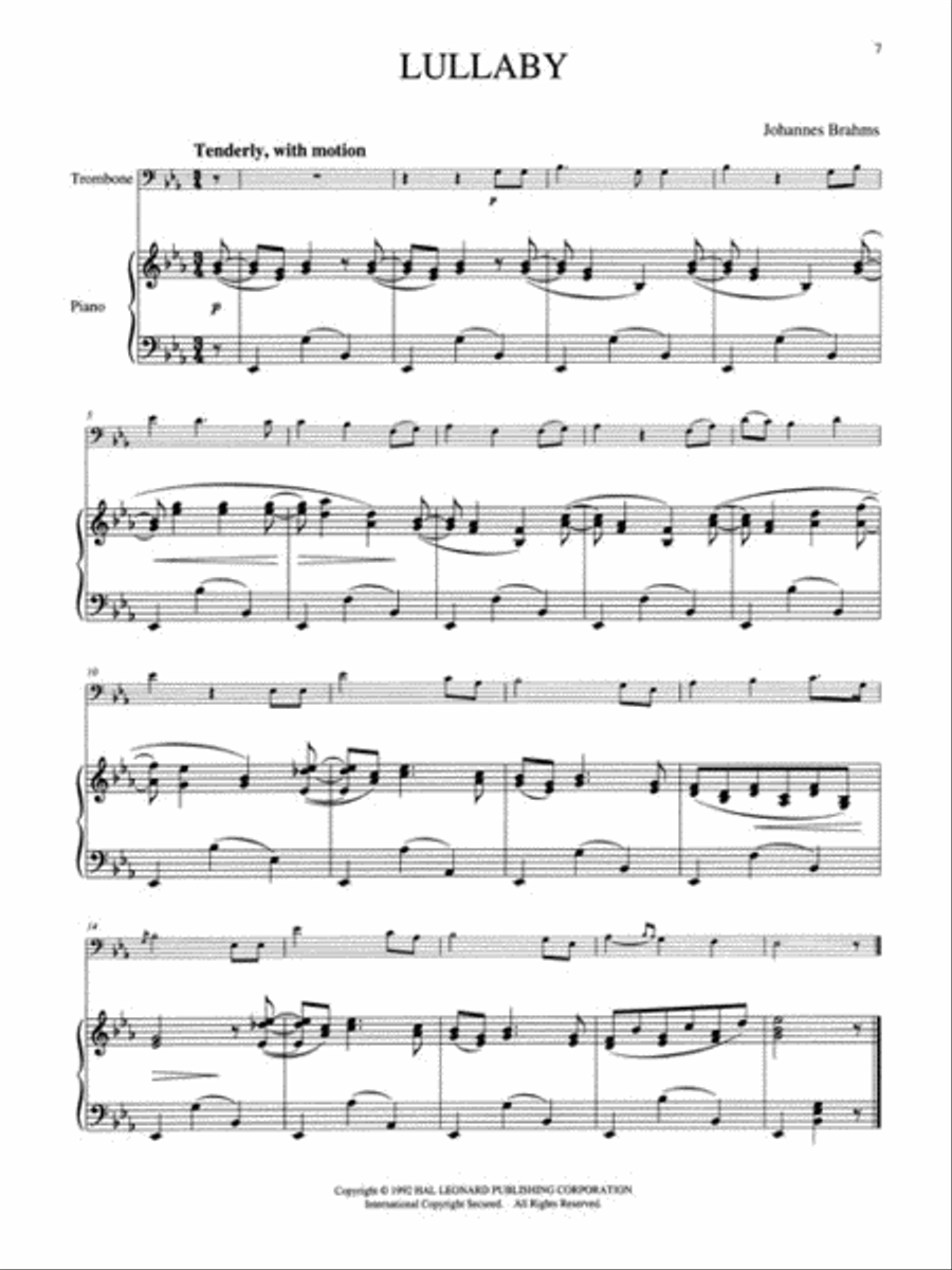 Canadian Brass Book of Easy Trombone Solos