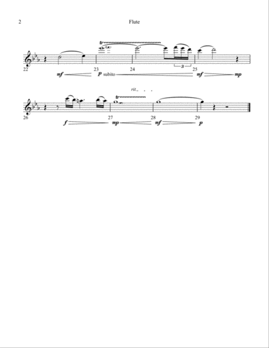 Al Chiaro di Luna (Moonlight) - Trio Small Ensemble scores gallery preview page 4