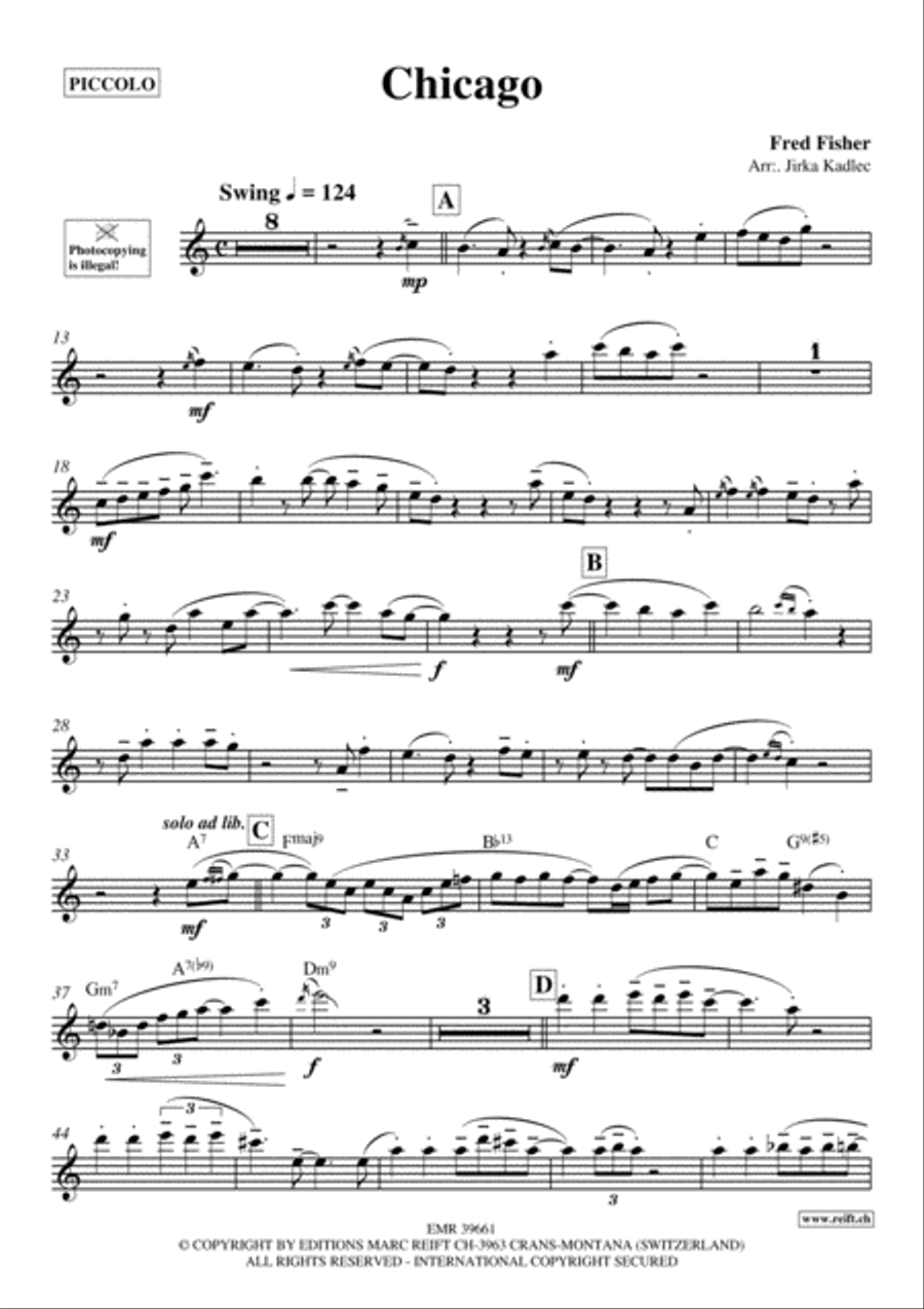 Chicago Piccolo scores gallery preview page 2