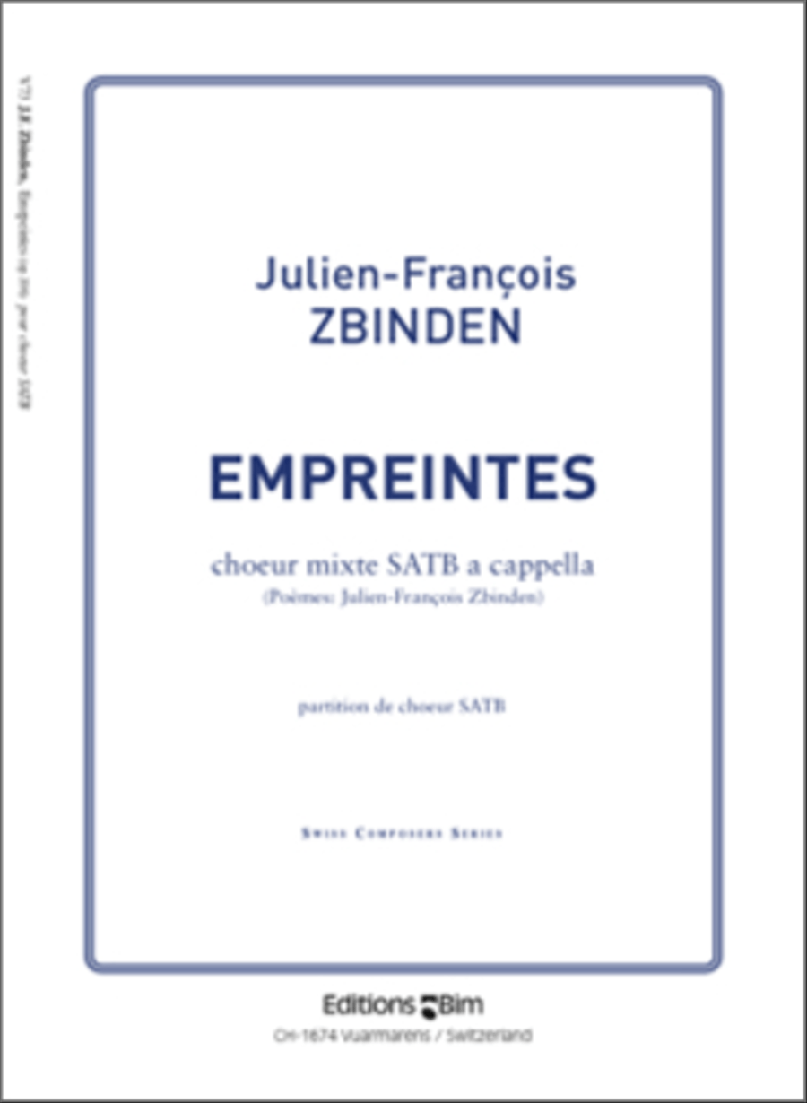 Empreintes 4-Part scores gallery preview page 1