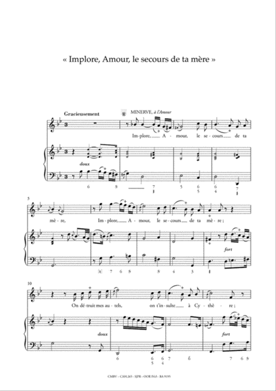 Airs d'opéra / Operatic arias.Soprano and Mezzo-soprano Mezzo-Soprano Voice scores gallery preview page 2