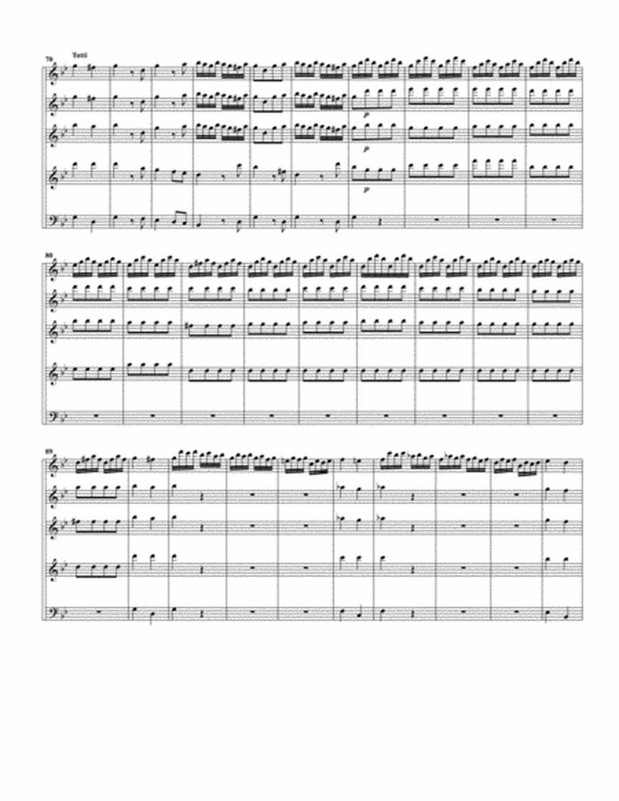 Concerto, Op.7, book 2, no,2, RV 299 (Arrangement for 5 recorders)