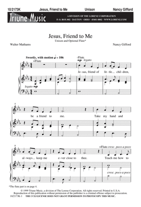 Jesus, Friend to Me