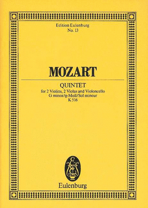 Book cover for String Quintet G minor