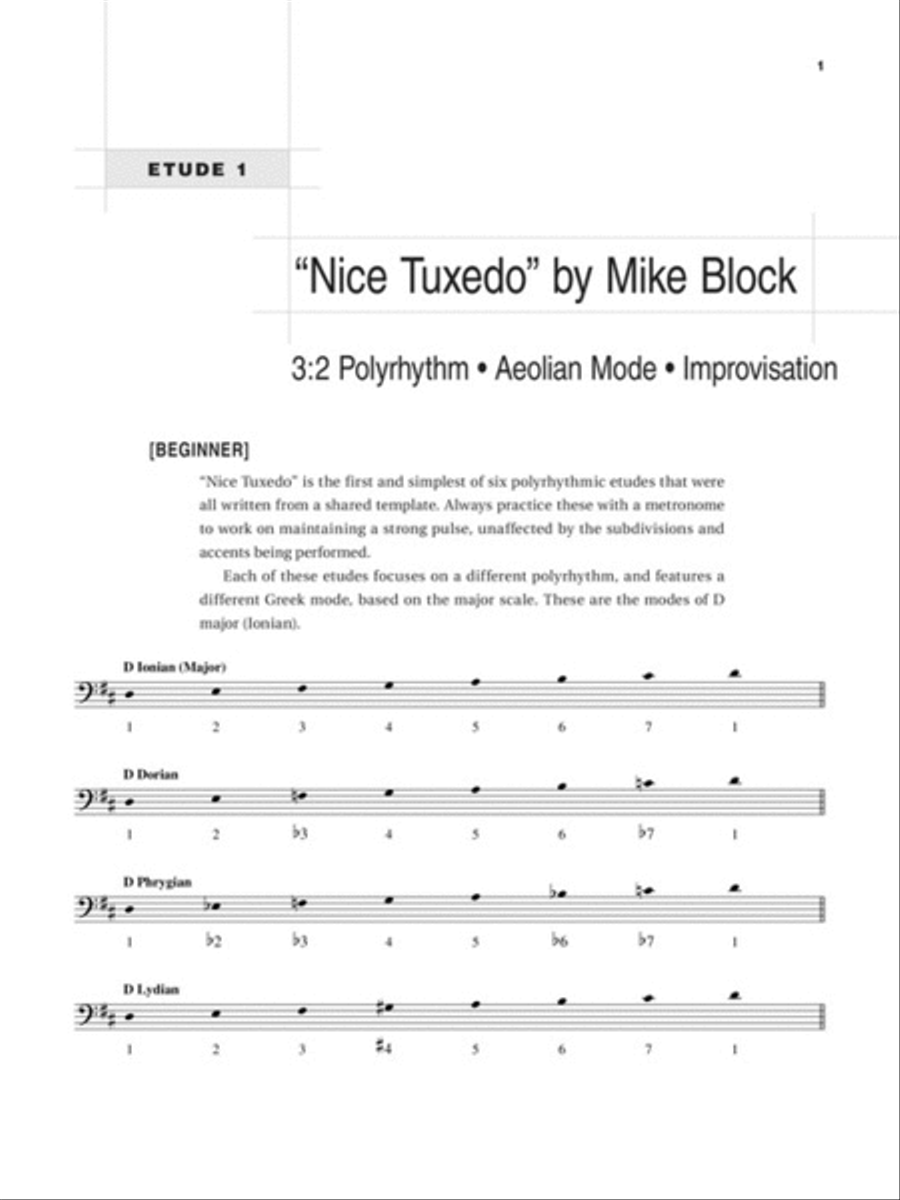 Contemporary Cello Etudes Cello scores gallery preview page 3