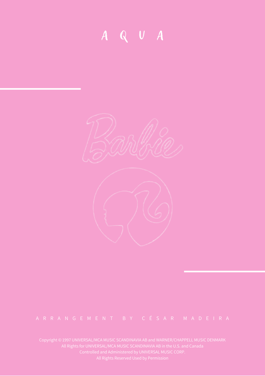 Barbie Girl Easy Piano scores gallery preview page 2