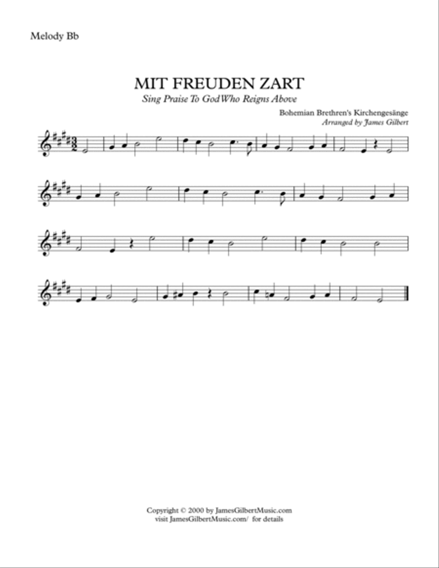 MIT FREUDEN ZART MIT FREUDEN ZART Small Ensemble scores gallery preview page 5