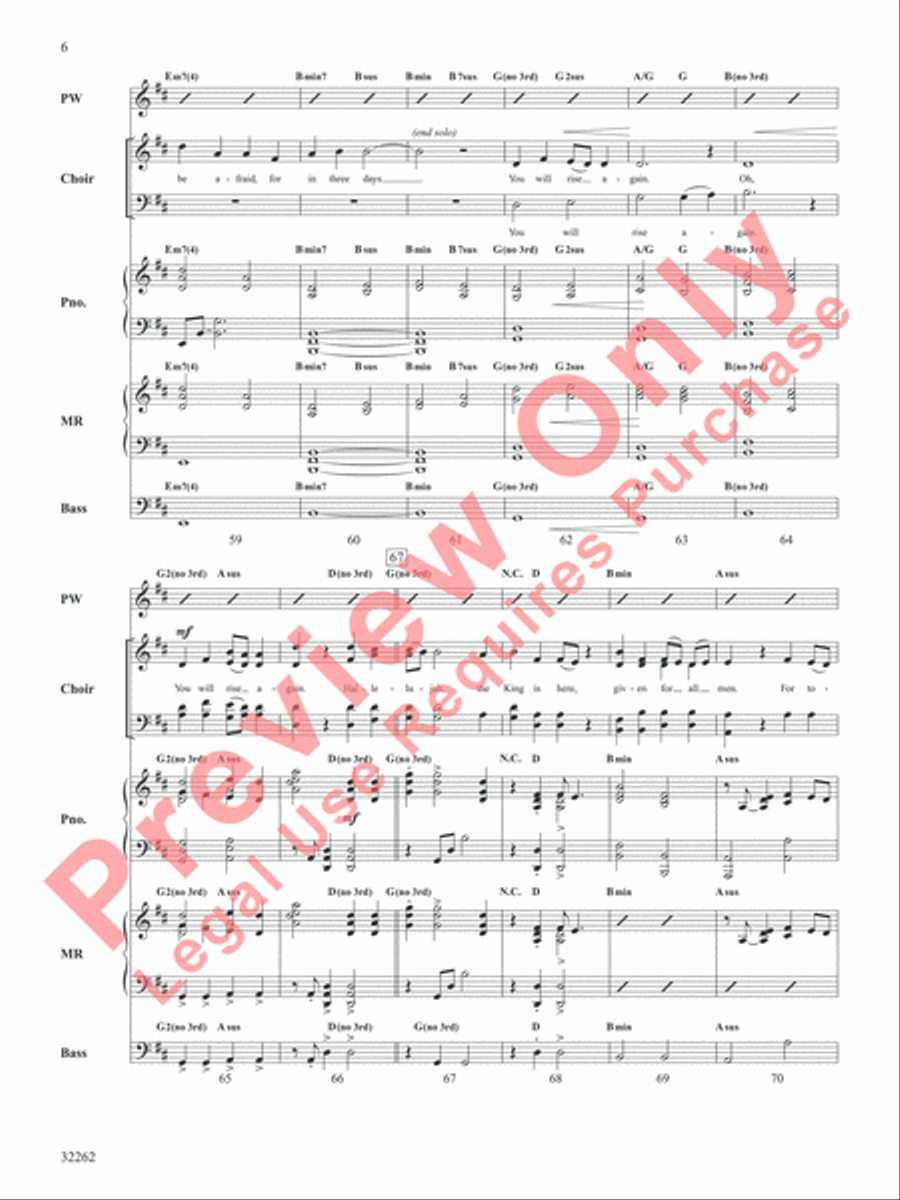 Born in Bethlehem Choir scores gallery preview page 7