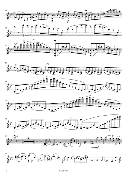 Chopin - Ballade No. 1 in G minor, Op. 23 for Violin