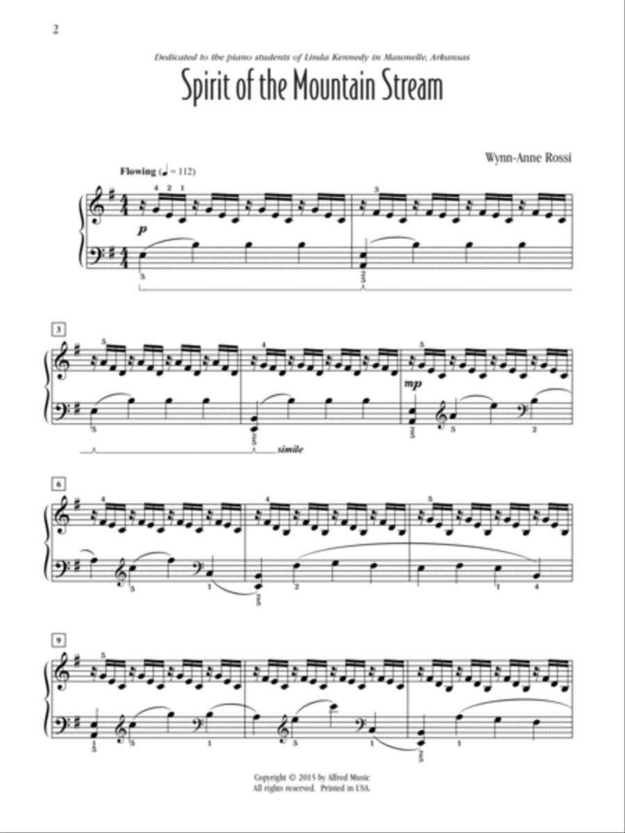Intermediate Sheet Solos 2015 (Value Pack) Piano Solo scores gallery preview page 7