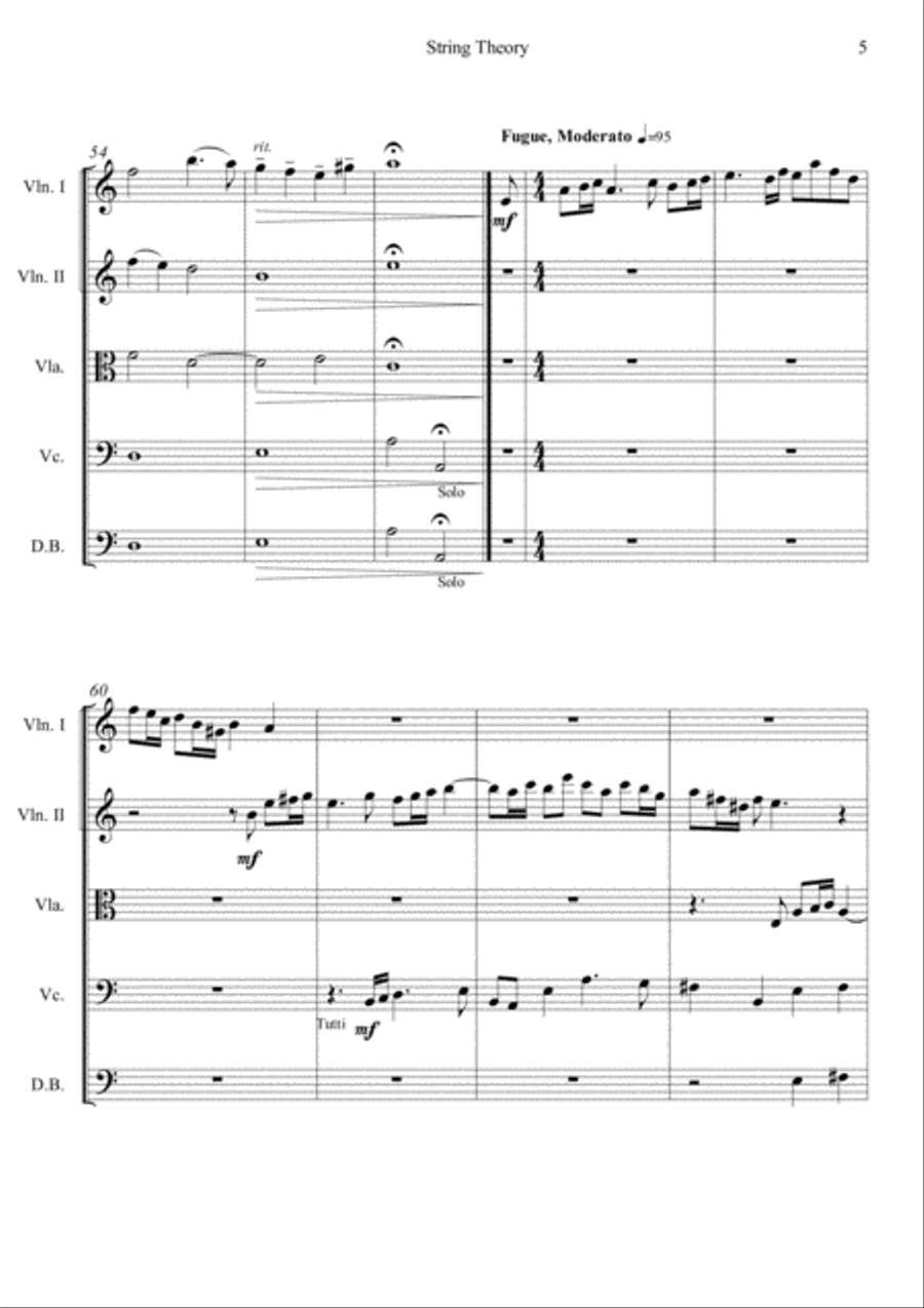 String Theory String Orchestra scores gallery preview page 6