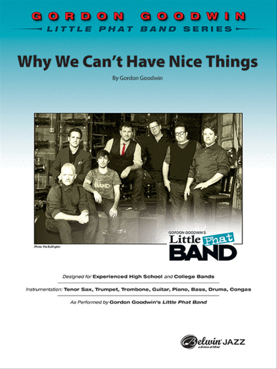 Why We Can't Have Nice Things Jazz Ensemble scores gallery preview page 1