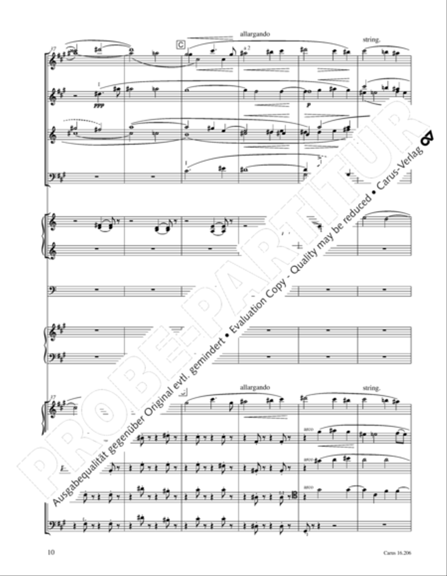 Preludio sinfonico Orchestra scores gallery preview page 11