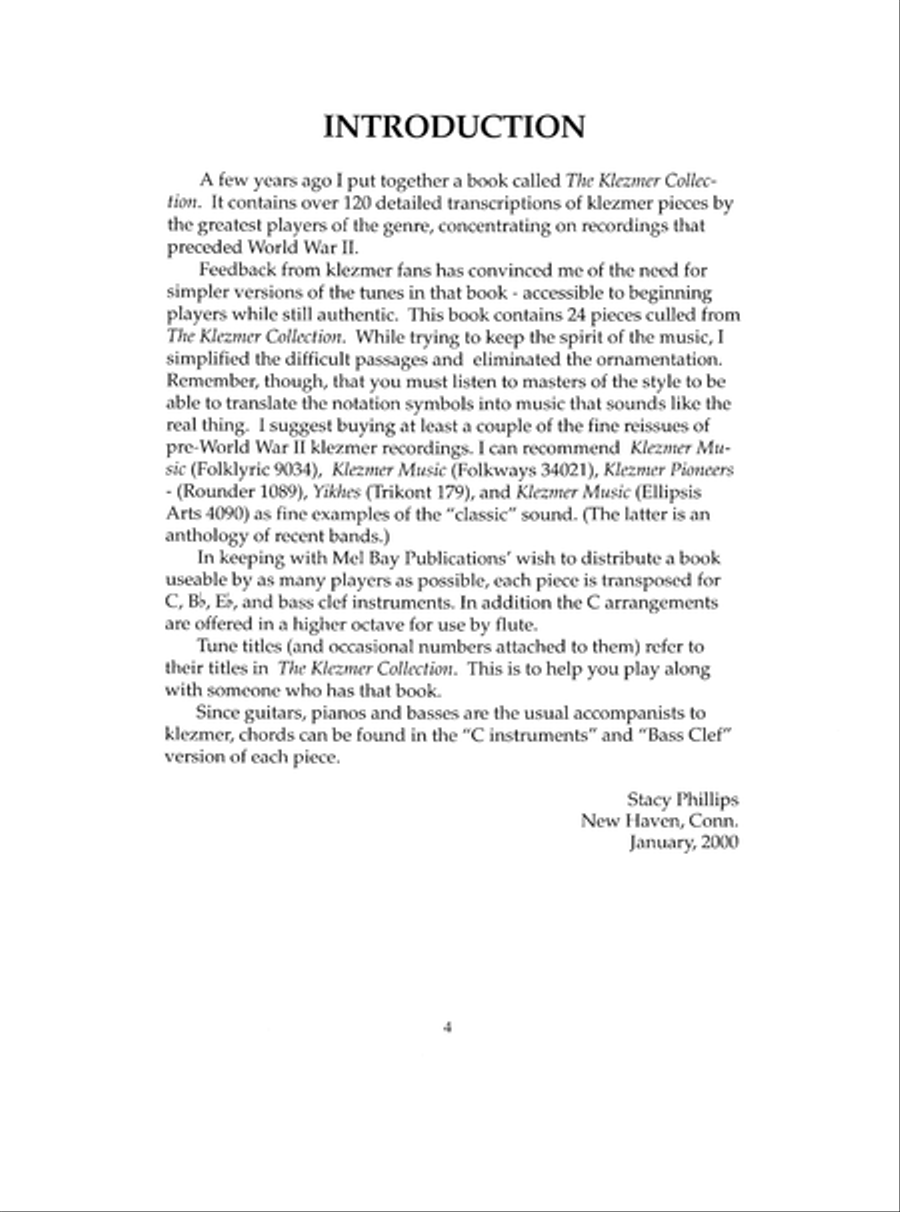 Easy Klezmer Tunes Violin Solo scores gallery preview page 10