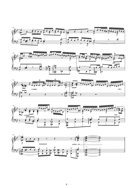 Fantasia and Fugue in G minor "Great" BWV 542 for piano image number null