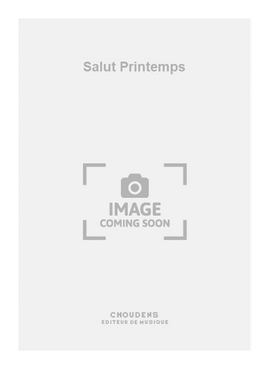 Salut Printemps Choir scores gallery preview page 1