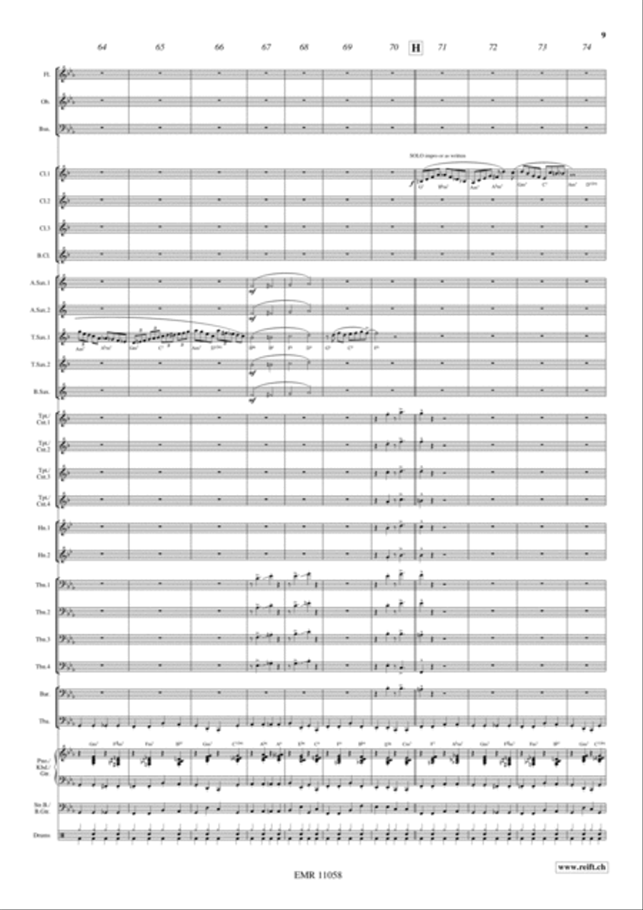 What's Cooking? What's Cooking? Concert Band scores gallery preview page 10
