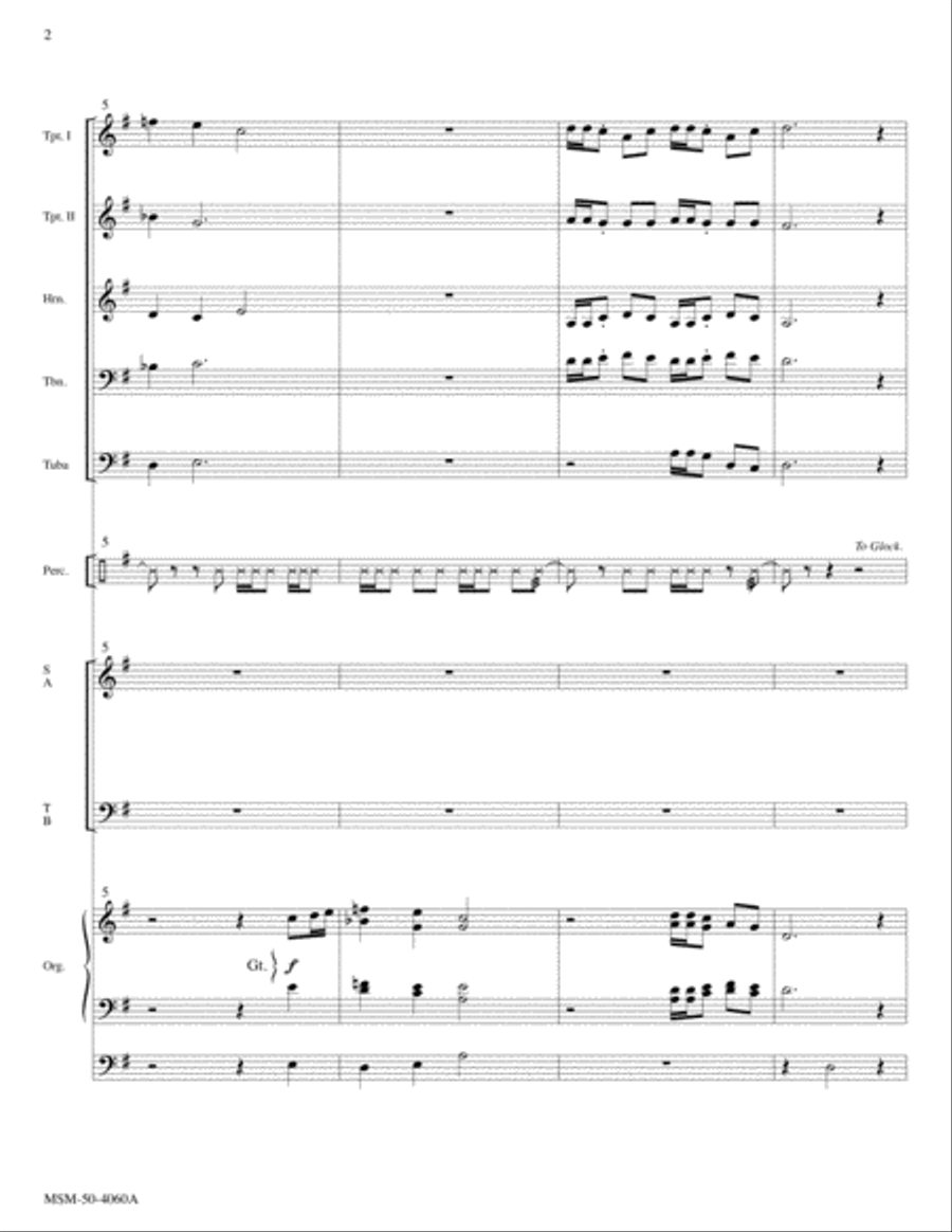 Resurrection Day Choir scores gallery preview page 2
