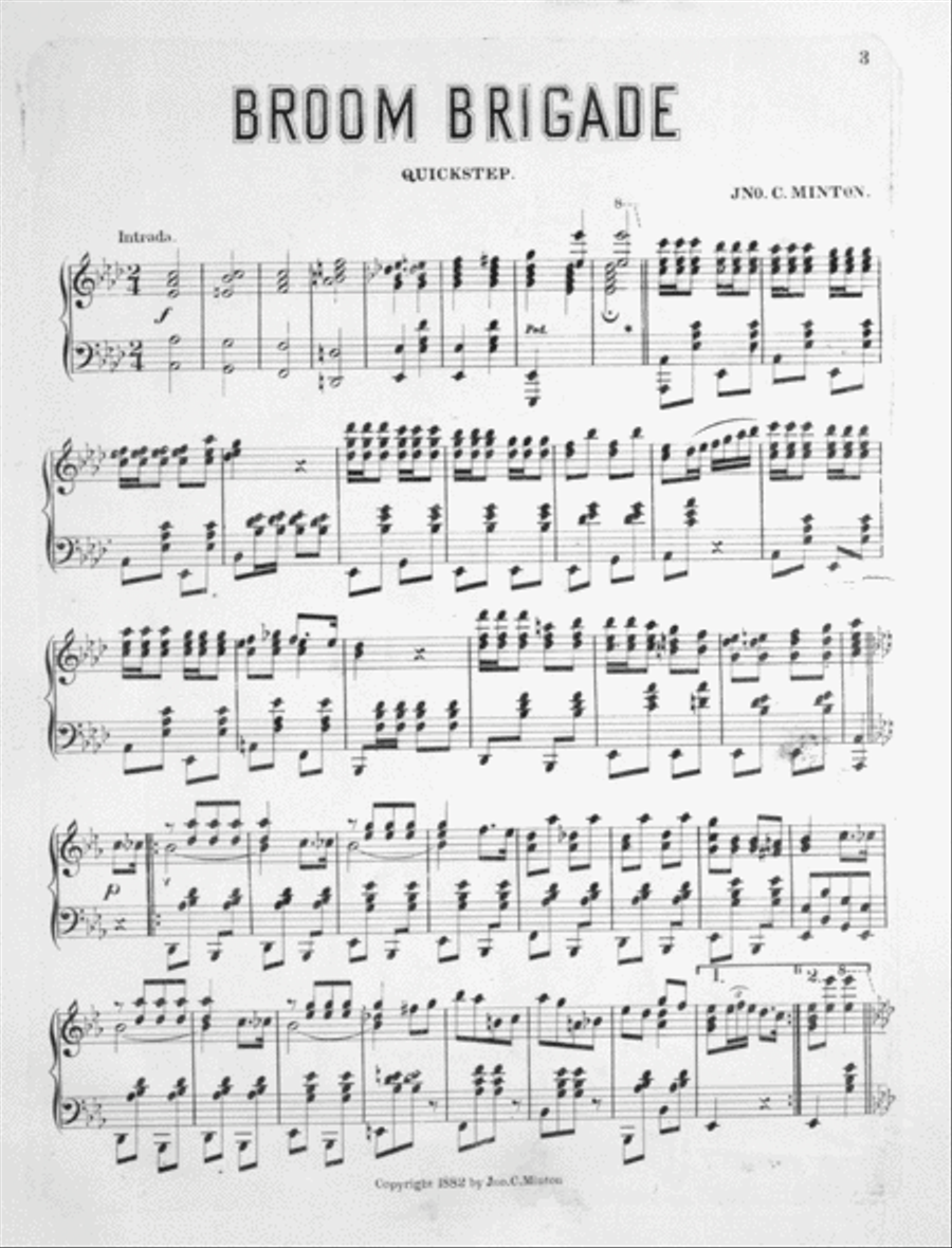 Iowa Route (B.C.R. & N. R'y) Quikstep Piano Solo scores gallery preview page 2