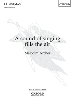 Book cover for A sound of singing fills the air