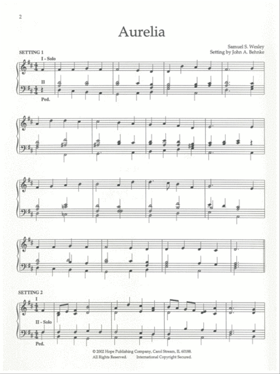 The Creative Organist, Vol. 2 Organ scores gallery preview page 2
