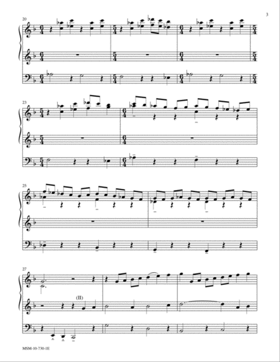 Will You Come and Follow Me (Kelvingrove) Choir scores gallery preview page 3