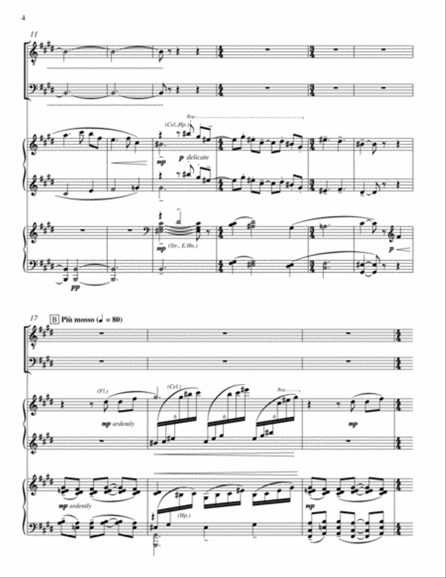 Hymn to the Nativity TTBB scores gallery preview page 4