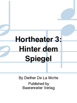Hörtheater 3: Hinter dem Spiegel (1976)