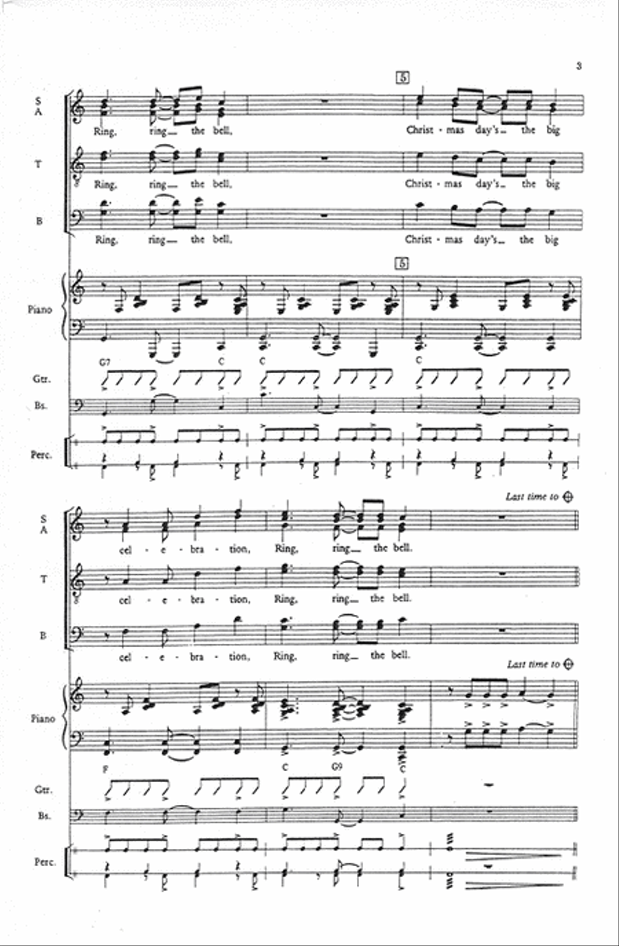 Ring the Bell Ring the Bell Divisi scores gallery preview page 3