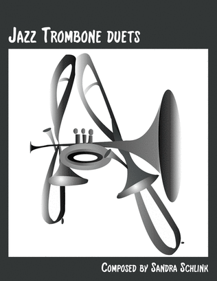 Book cover for Jazz trombone duets book 1