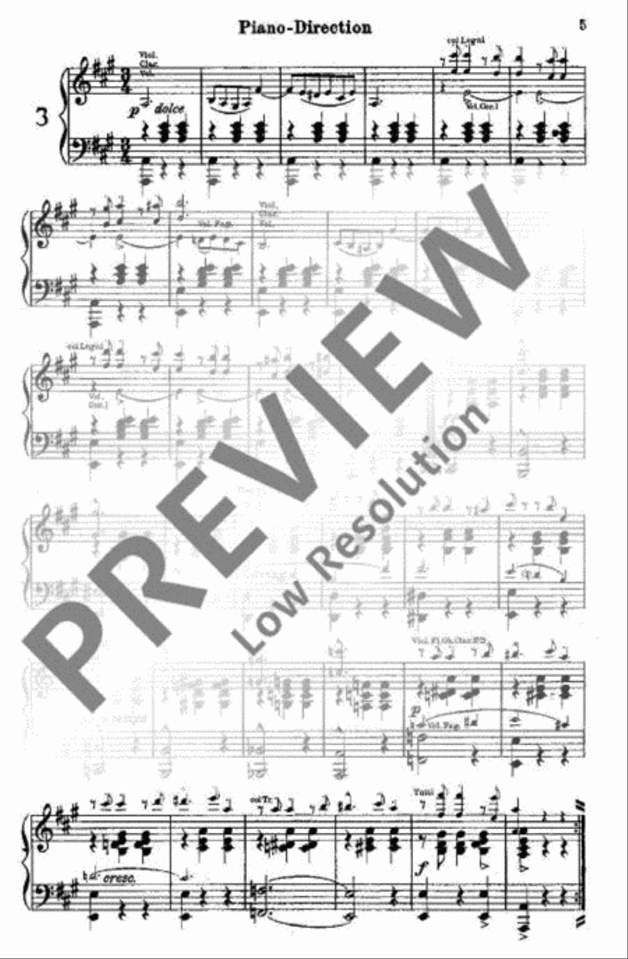 Hofballtänze Orchestra scores gallery preview page 6