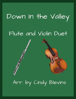 Book cover for Down In The Valley, Flute and Violin