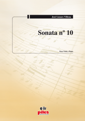 Sonata No. 10 (Viola y Piano)
