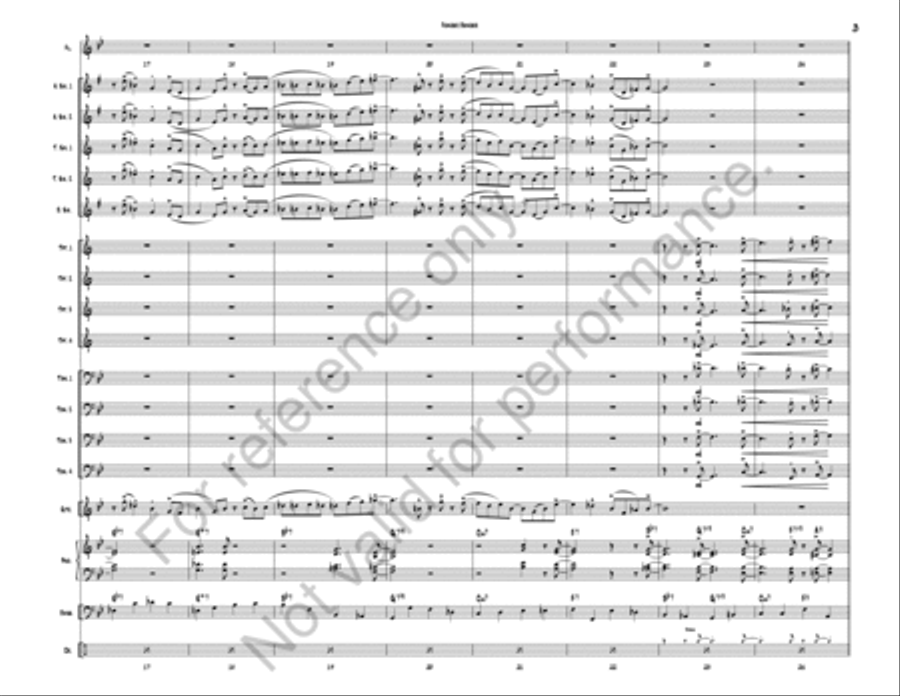 Fender Bender Jazz Ensemble scores gallery preview page 5