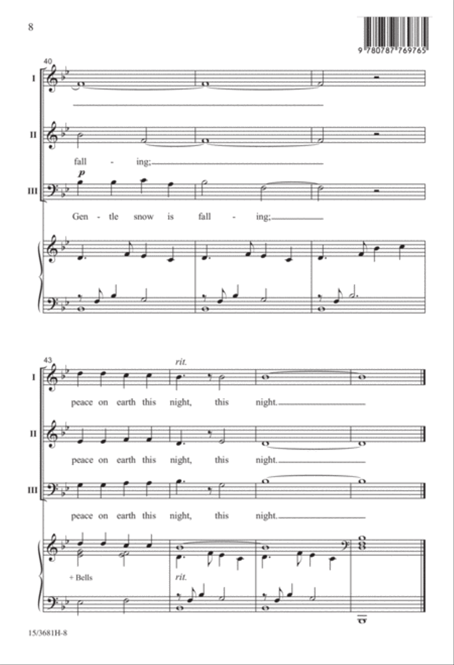 My Winter Wish 3-Part scores gallery preview page 8