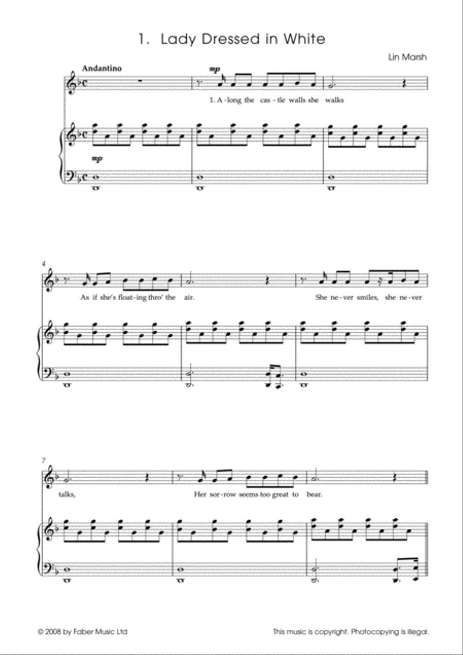 Spooky Songs Voice Solo scores gallery preview page 2
