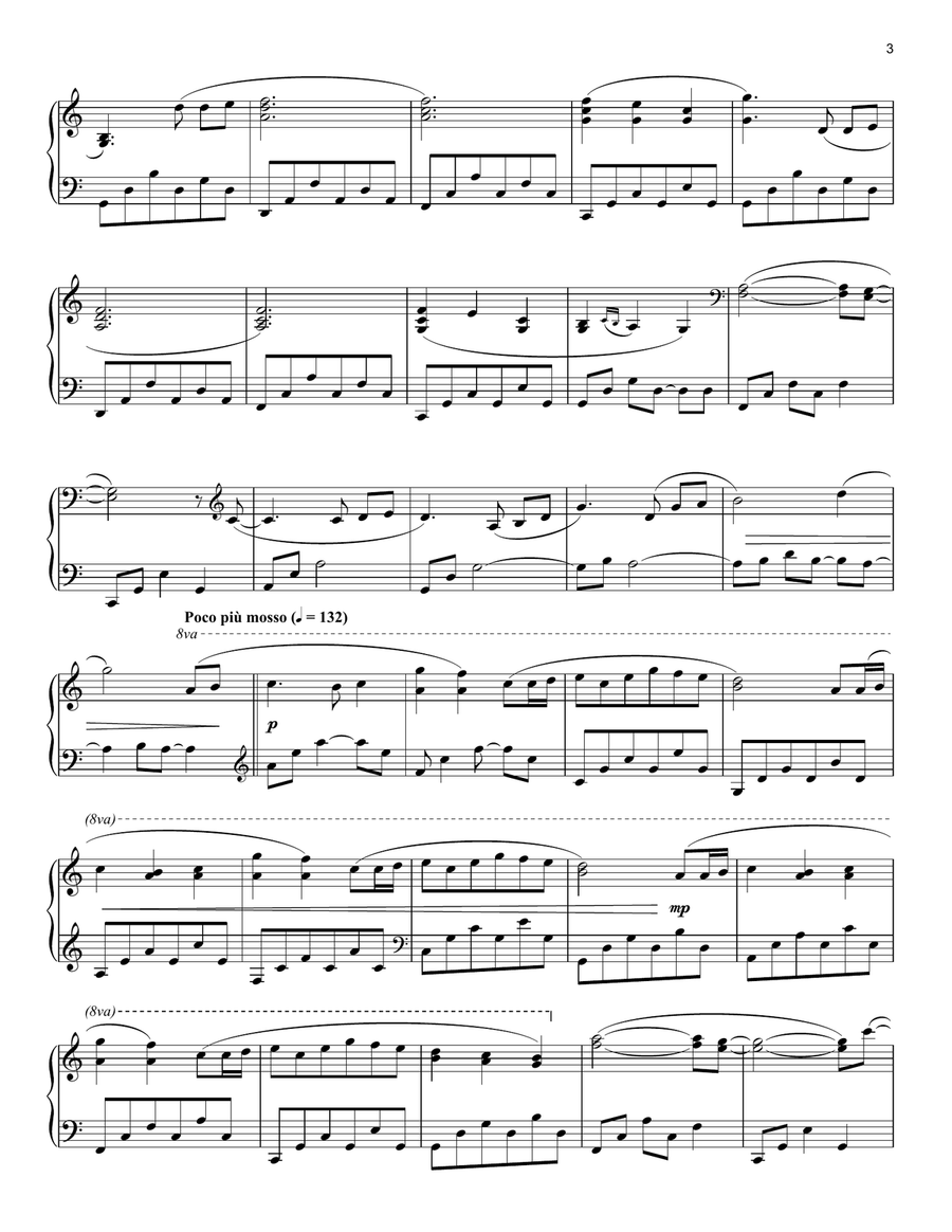 Gratitude Piano Solo scores gallery preview page 3