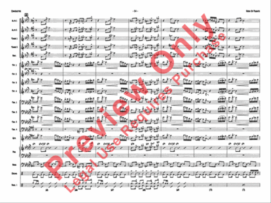 Horn of Puente Jazz Ensemble scores gallery preview page 27