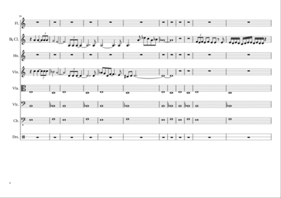 Sweet Pea - Score Only Jazz Ensemble scores gallery preview page 4